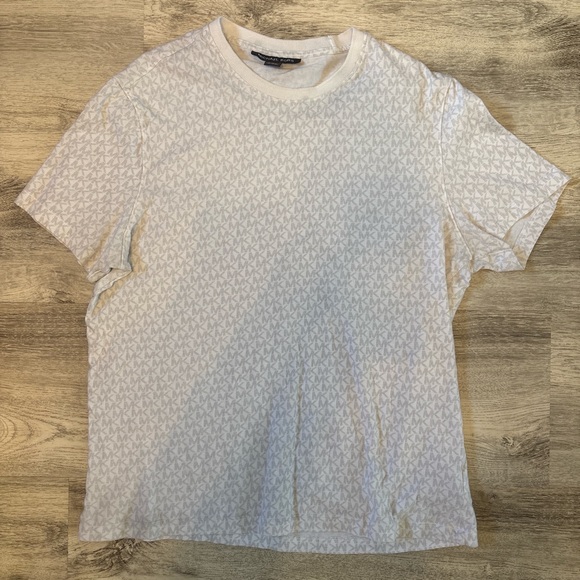 Michael Kors Other - Men's White and Grey Michael Kors monogram T-Shirt